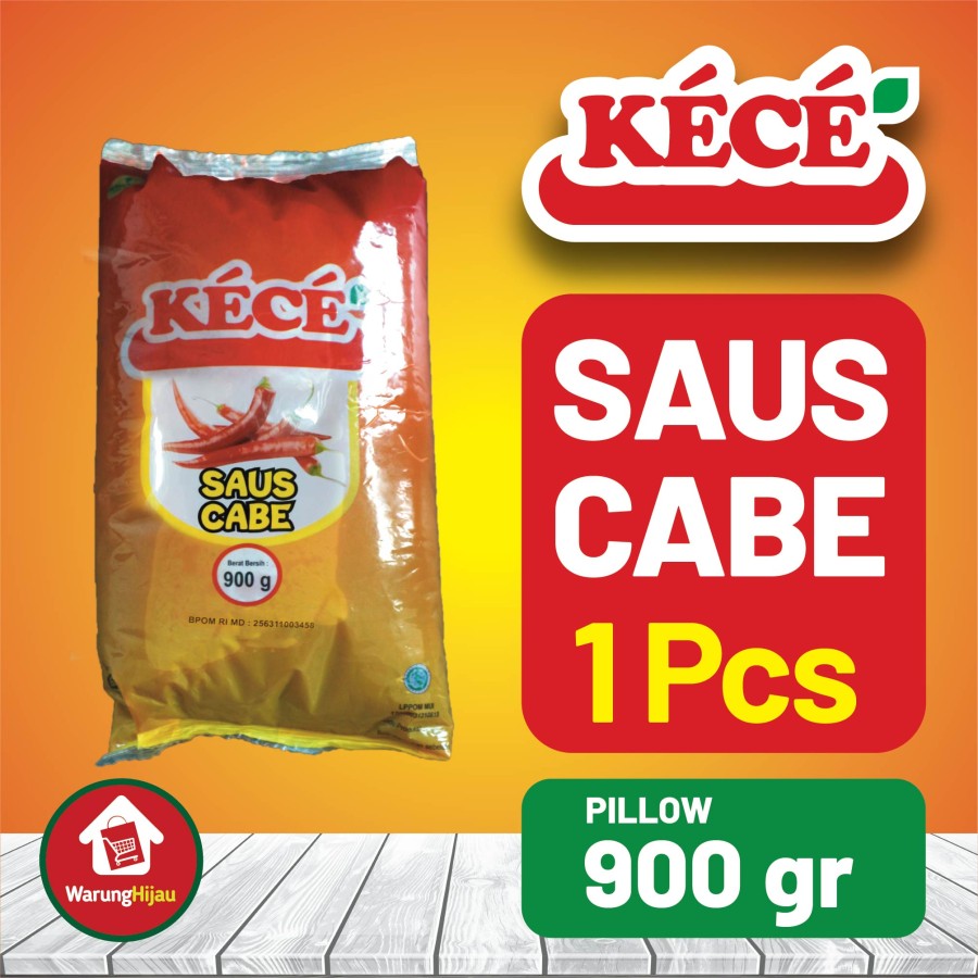 Saus Cabe KECE Pillow 900 gr Rp 12.600